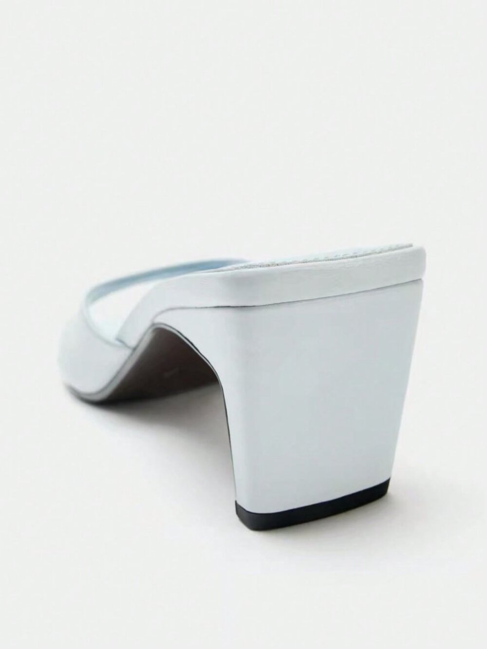 Baby Blue Basics Women's Mule High Heel - Picture 4 of 4